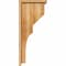 Ekena Millwork Monterey Rough Sawn Corbel w/Backplate, Western Red Cedar, 8"W x 12"D x 28"H COR08X12X28MON01RWR - alternate 4